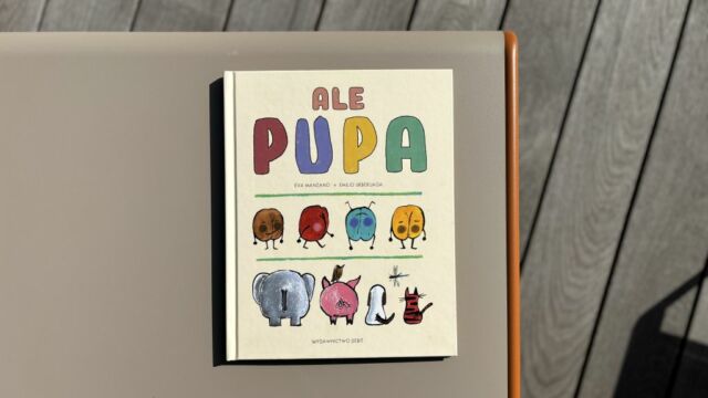 Pełna humoru i informacji książka edukacyjna Ale pupa!